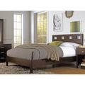 Nevis California King Size Riva Platform Bed in Espresso - Modus RV23F6