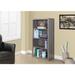 "Bookshelf / Bookcase / Etagere / 5 Tier / 48""H / Office / Bedroom / Laminate / Brown / Contemporary / Modern - Monarch Specialties I 7060"