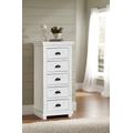 Willow Lingerie Chest in Distressed White - Progressive Furniture P610-13