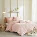 Urban Habitat Brooklyn King/Cal King Cotton Jacquard Duvet Cover Set in Pink - Olliix UH12-0209