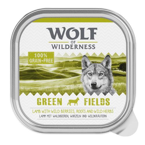 24 x 300g Green Fields - Lamm Wolf of Wilderness Hundefutter nass
