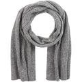 GANT Men's O2. WOOL KNIT SCARF, Grey (Dark Grey Melange), One Size