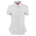 Craghoppers Womens/Ladies NosiLife Adventure Short Sleeve Insect Repellent Shirt (10) (Sea Salt)
