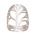 Tree of Desire,'Sterling Silver Tree Openwork Cocktail Ring from Indonesia'