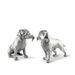 Vagabond House Morning Hunt Pewter Hunting Dogs Salt & Pepper Shaker Set Pewter/Metal in Gray | 3 H x 1.5 W x 5 D in | Wayfair B116H