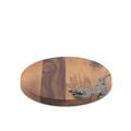 Vagabond House Safari Leopard Cheese Board Wood in Black/Brown/Gray | 10 W in | Wayfair G251LD