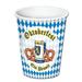 The Party Aisle™ Oktoberfest Paper Disposable Cup in Blue/White | Wayfair 4ED02F6DC8B04D3AB00244D723A2282E