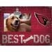 Arizona Cardinals 10.5" x 8" Best Dog Clip Photo Frame