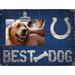 Indianapolis Colts 10.5" x 8" Best Dog Clip Photo Frame