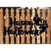 aMonogram Art Unlimited Happy Halloween w/ Ghost Wooden Holiday Wall Decor Wood in Black | 18 W in | Wayfair 91133BL-18