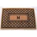 Birch Lane™ Belamy Monogrammed Welcome Outdoor Doo Mat Coir | 2' x 3'3" | Wayfair H389 CML40H