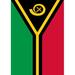 Toland Home Garden Vanuatu Polyester 18 x 12.5 inch Garden Flag in Black/Green/Red | 18 H x 12.5 W in | Wayfair 1110757