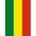 Toland Home Garden Flag of Bolivia 28 x 40 inch House Flag, Polyester in Green/Red/Yellow | 40 H x 28 W in | Wayfair 1010586