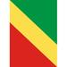 Toland Home Garden Flag of the Republic of the Congo 28 x 40 inch House Flag, Polyester in Green/Red/Yellow | 40 H x 28 W in | Wayfair 1010740