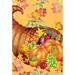 Toland Home Garden Call of Autumn 28 x 40 inch House Flag, Polyester in Orange/Yellow | 40 H x 28 W in | Wayfair 1010508