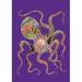 Toland Home Garden Animal Spirits- Octopus 2-Sided Polyester 12 x 18 in. Garden Flag in Indigo | 18 H x 12.5 W in | Wayfair 119613