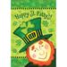 Toland Home Garden Happy St Patty's Polyester 18 x 12.5 inch Garden Flag in Green/Yellow | 18 H x 12.5 W in | Wayfair 1110057