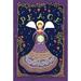 Toland Home Garden Peace Angel 2-Sided Polyester 12 x 18 in. Garden Flag in Blue/Indigo | 18 H x 12.5 W in | Wayfair 119786