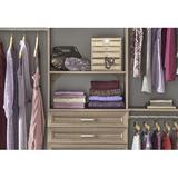 ClosetMaid SuiteSymphony 24.8" Drawer Manufactured Wood in Gray | 5 H x 24.8 W x 13.54 D in | Wayfair 58886