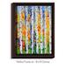 DiaNoche Designs 'Birch Trees' Oil Painting Print on Wrapped Framed Canvas in Blue/Green/Orange | 25.75 H x 19.75 W x 1 D in | Wayfair