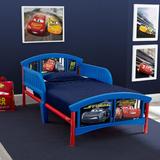 Delta Children Toddler Bed Plastic in Blue/Red | 26.18 H x 29.13 W x 53.94 D in | Wayfair BB86992CR_1014