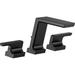 Delta Pivotal Double Handle Deck Mounted Roman Tub Faucet Trim in Black | 7.13 H in | Wayfair T2799-BL