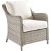 Birch Lane™ Sky Patio Chair w/ Cushions Wicker/Rattan in Brown | 34 H x 28.5 W x 33.5 D in | Wayfair B19BC106FAAB4590B4AE3504FE8AEBE4