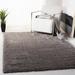 Gray 48 x 1.96 in Indoor Area Rug - Ebern Designs Chertsey Charcoal Area Rug Polyester | 48 W x 1.96 D in | Wayfair