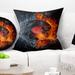 The Twillery Co.® Corwin Abstract Record Abstract Pillow Polyester/Polyfill blend | 18 H x 18 W x 5 D in | Wayfair 4678A23CC7C54A308AEA744738273F30