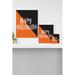 The Holiday Aisle® Halloween Hipster Textual Art on Wrapped Canvas in Black/Orange | 20 H x 16 W x 1.5 D in | Wayfair ESRB3545 34362986