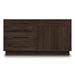Copeland Furniture Moduluxe 5 Drawer 66.125" W Solid Wood Combo Dresser Wood in Red, Size 35.0 H x 66.125 W x 18.0 D in | Wayfair 4-MOD-71-53