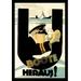 Buyenlarge The U-Boats Are Out by Hans Rudi Erdt Vintage Advertisement in Black | 66 H x 44 W x 1.5 D in | Wayfair 0-587-01325-7C4466