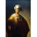 Buyenlarge 'The Noble Slav, Man in An Oriental Costume' by Rembrandt Van Rijn Painting Print on Canvas in Black/Brown | Wayfair 0-587-60216-LC4466