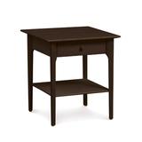 Copeland Furniture Sarah 1 Drawer Nightstand Wood in Red | 24 H x 22 W x 22 D in | Wayfair 2-SRH-11-53