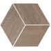 Itona Tile 12" x 12" Porcelain Wood Look Tile Porcelain in Brown | 11.5 H x 11.5 W x 0.25 D in | Wayfair 7CA26084B7324B6AABE8B87F832B6112