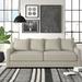 Gus* Modern Flipside Performance Fabric Sofabed in Black | 31 H x 86 W x 35 D in | Wayfair ECSFFLSI-leadri