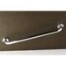 Kingston Brass Meridian Decorative ADA Grab Bar Metal in Gray | 2.75 H x 1.25 D in | Wayfair DR514241