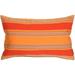 Latitude Run® Osceola Salsa Outdoor Throw Pillow Polyester/Polyfill/Acrylic in Red | 12 H x 20 W x 6 D in | Wayfair LTDR5817 40807733