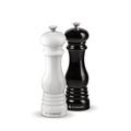 Le Creuset Set of 2 Salt & Pepper Mills Plastic in White/Black | 8 H x 2.5 W x 2.5 D in | Wayfair ST00017000S169001