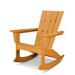 POLYWOOD® Quattro Adirondack Rocking Chair in Orange/Yellow | 37 H x 29.75 W x 34.75 D in | Wayfair QNR10TA