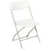 PRE Sales Rhino Folding Chair Plastic/Resin in White | 31.75 H x 17.5 W x 19.5 D in | Wayfair 2177