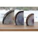 Willa Arlo™ Interiors Evelynn Non-skid Bookends Agate/Geode in Brown | 6.5 H x 7 W x 3 D in | Wayfair F47BF453A29E4750BBD1C24720DB0746