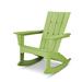 POLYWOOD® Quattro Adirondack Rocking Chair in Green | 37 H x 29.75 W x 34.75 D in | Wayfair QNR10LI