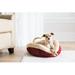 Tucker Murphy Pet™ Mickey Bolster Polyester in Brown/Red | 7 H x 19.5 W x 19.5 D in | Wayfair D82DD20FC94F4EC79561E224D189BFEA