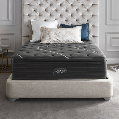 Beautyrest Black 16" Plush Pillow Top Mattress, Size 16.0 H x 76.0 W x 80.0 D in | Wayfair 700730109-1060