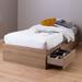 Fynn Twin Mate's & Captain's Bed by South Shore kids Wood in Brown | 14.75 H x 40.5 W x 76.5 D in | Wayfair 9067212