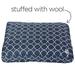 Tucker Murphy Pet™ Verna Romeo & Juliet Dog Bed Cover Cotton in Blue | 2.5 H x 30 W x 21 D in | Wayfair EB88586226F54A37A81CA13D3097F92B