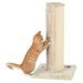 Tucker Murphy Pet™ Marisa Scratching Post Manufactured Wood in Brown/White | 31.5 H x 17.5 W x 17.5 D in | Wayfair 3992056605A54098BF668BB45704767B