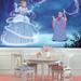 Room Mates Disney Princess Cinderella Magic Chair Rail 10.5' L x 6" W Wall Mural in Blue | 6 W in | Wayfair JL1375M