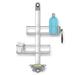 Simplehuman Adjustable Shower Caddy, & Anodized Aluminum Aluminum/Stainless Steel/Metal in Gray | Medium | Wayfair BT1098